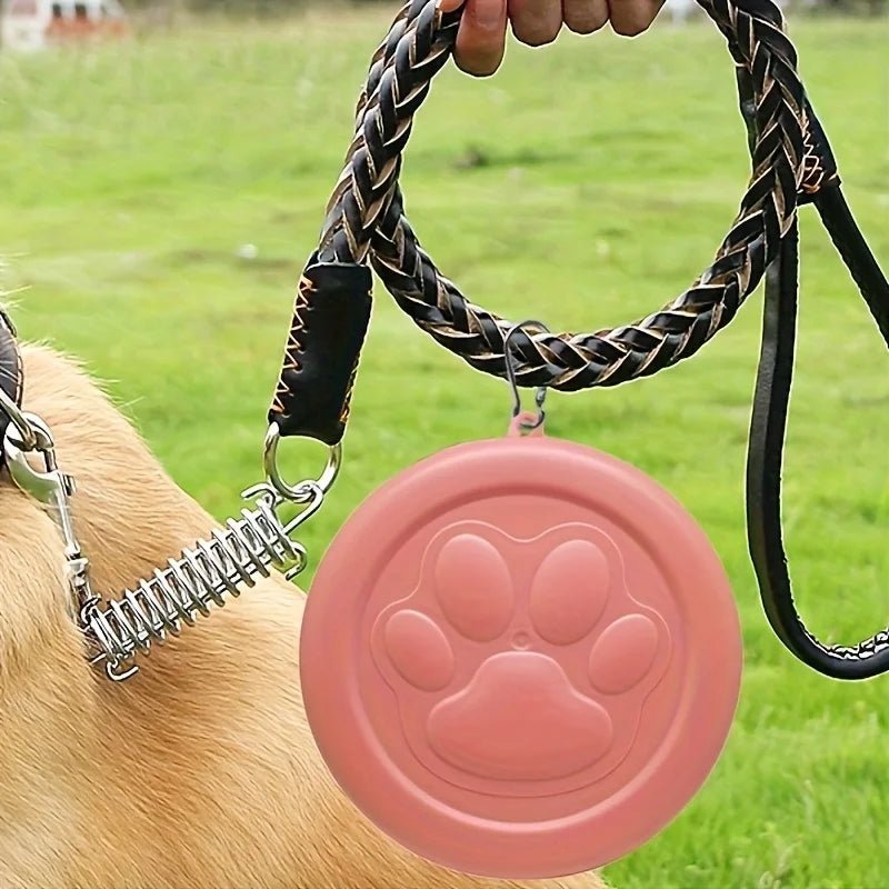 pimpy collier_pour_chien collar_dog collier_rose_en_nylon collier_chien_résistant_pour_gros_chien collier_reflechissant_pour_chien alicia_pimprenelle pimprenelle_marque pimprenelle