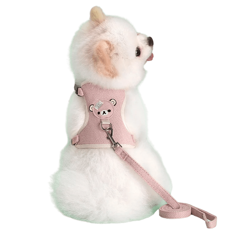 pimpy collier_pour_chien collar_dog collier_rose_en_nylon collier_chien_résistant_pour_gros_chien collier_reflechissant_pour_chien alicia_pimprenelle pimprenelle_marque pimprenelle