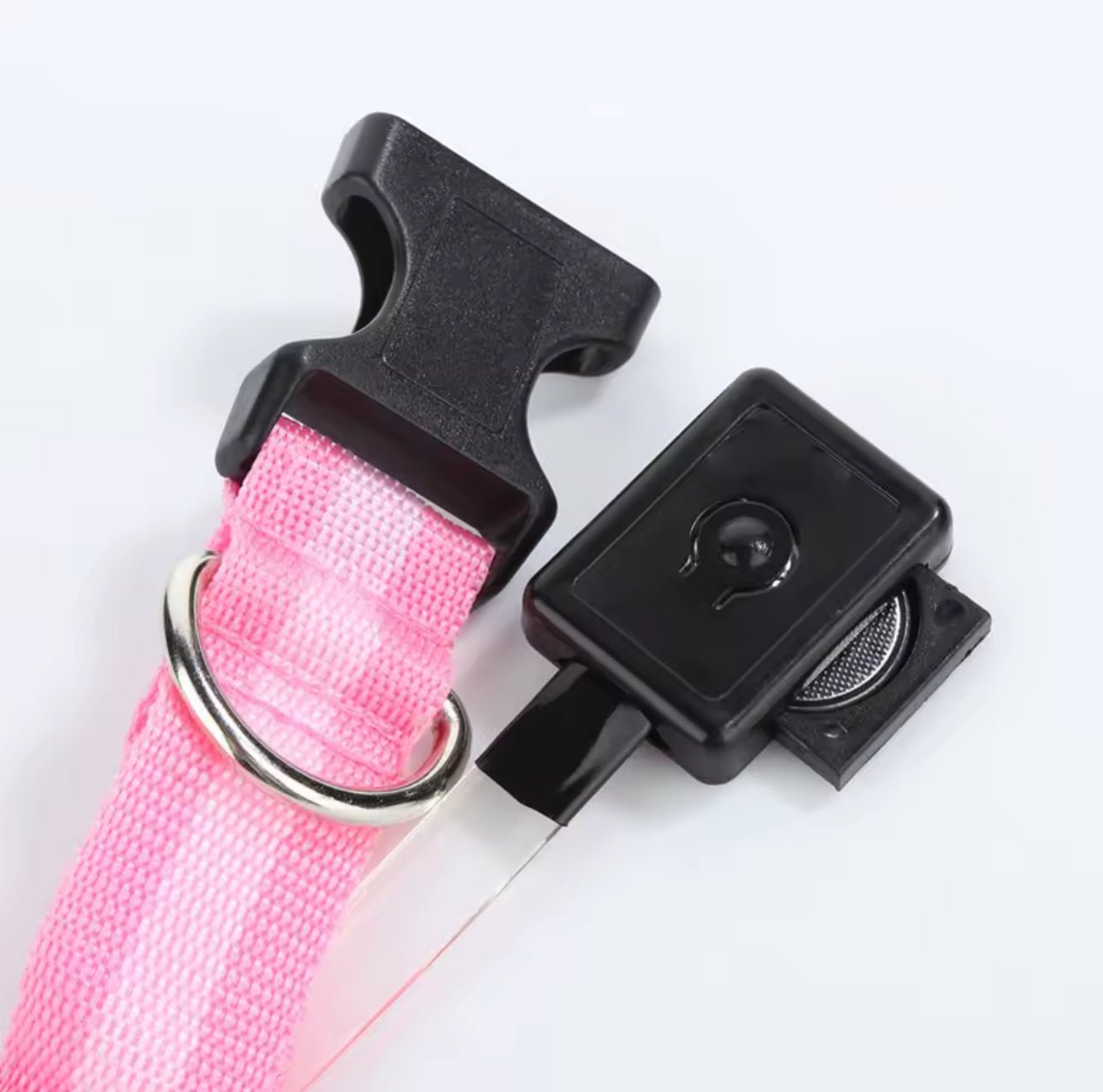 pimpy collier_pour_chien collar_dog collier_rose_en_nylon collier_chien_résistant_pour_gros_chien collier_reflechissant_pour_chien alicia_pimprenelle pimprenelle_marque pimprenelle
