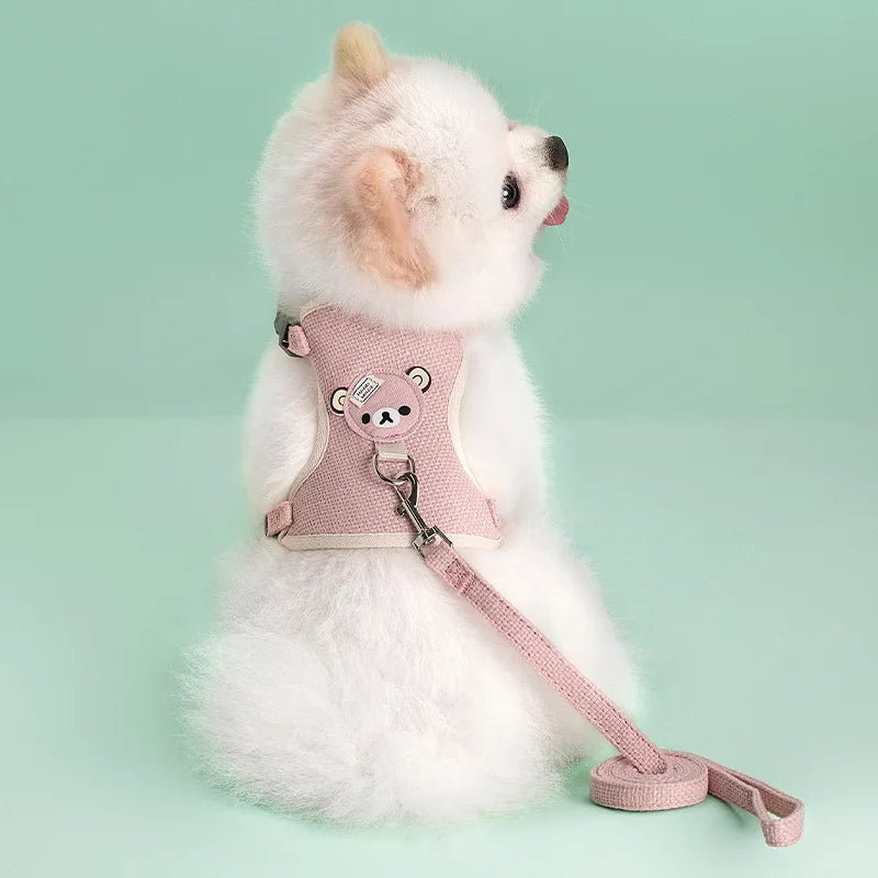 pimpy collier_pour_chien collar_dog collier_rose_en_nylon collier_chien_résistant_pour_gros_chien collier_reflechissant_pour_chien alicia_pimprenelle pimprenelle_marque pimprenelle